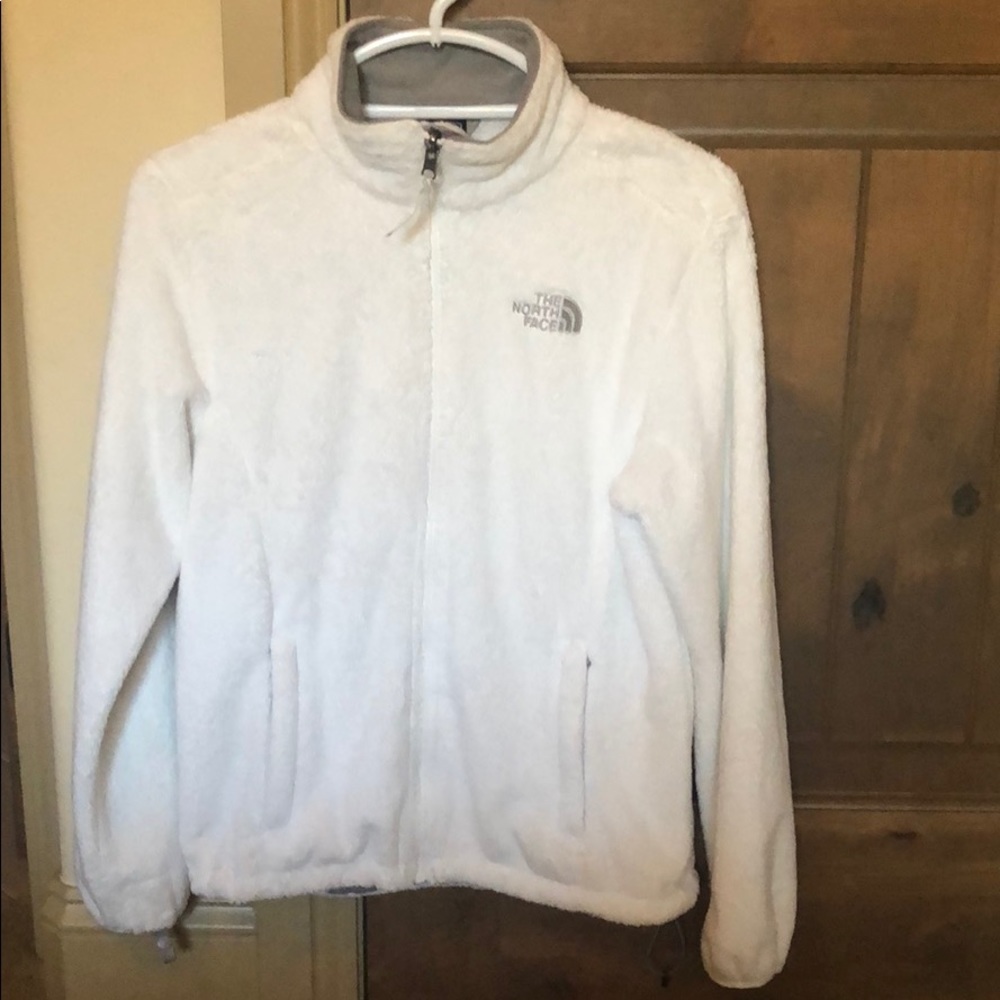 North face small fleece white size Small